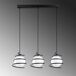 Regleta de techo Galene 3 luces marca Wonderlamp Regleta de techo Galene 3 luces marca Wonderlamp Negro