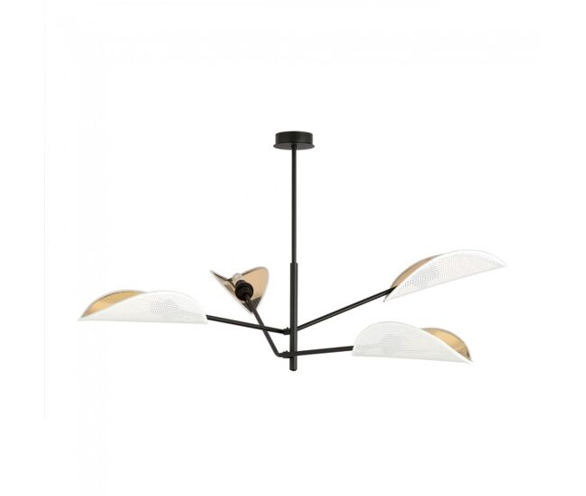 Lámpara de techo cano blanco 4 luces marca wonderlamp