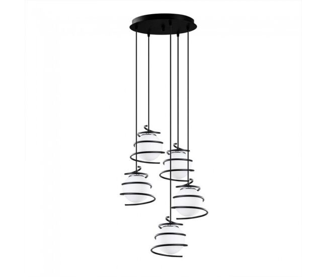 Lámpara colgante galene (5 luces) moderno