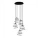 Lámpara colgante Galene (5 luces) Moderno Lámpara colgante Galene (5 luces) Moderno Negro