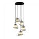 Lámpara colgante Galene (5 luces) Moderno Lámpara colgante Galene (5 luces) Moderno Negro