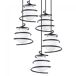 Lámpara colgante Galene (5 luces) Moderno Lámpara colgante Galene (5 luces) Moderno Negro