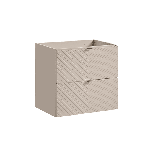Móvel sob-lavatório 60cm 2 gavetas Manoa Caxemira