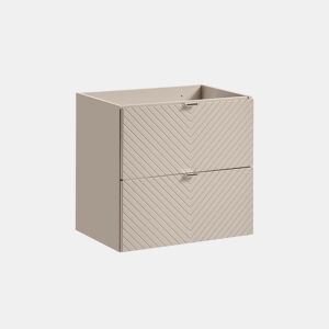 Móvel sob-lavatório 60cm 2 gavetas Manoa Caxemira