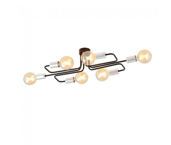 Plafón de techo vender plata 6 luces marca wonderlamp