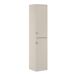 Conjunto de muebles con doble lavabo 3 compartimientos y 2 columnas Alba Conjunto de muebles con doble lavabo 3 compartimientos y 2 columnas Alba Beige