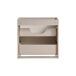 Mueble lavabo individual 2 cajones 1 puerta Manoa Mueble lavabo individual 2 cajones 1 puerta Manoa Beige