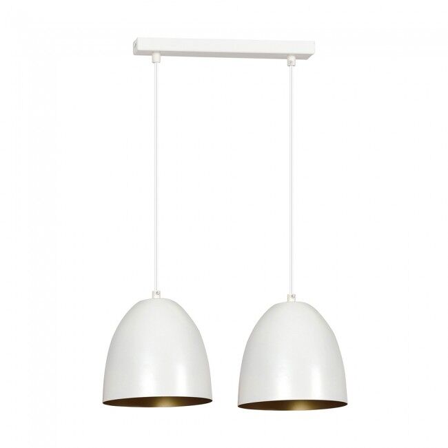 Regleta de techo Jonix (2 luces) Metal Nórdico