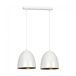Regleta de techo Jonix (2 luces) Metal Nórdico Regleta de techo Jonix (2 luces) Metal Nórdico Blanco