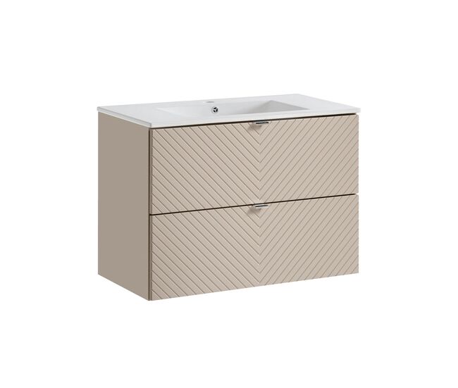 Mueble bajo lavabo encastrado 80cm manoa cachemira