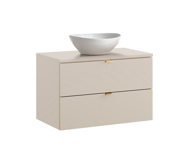 Mueble lavabo individual 80cm azel cachemira
