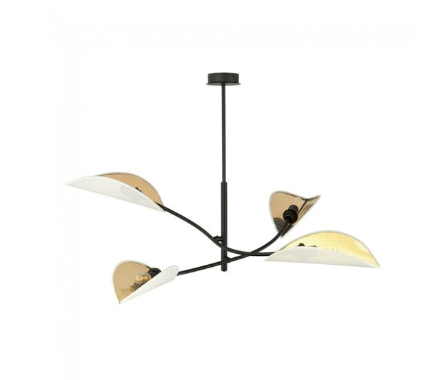 Lámpara de techo flik blanco 4 luces marca wonderlamp