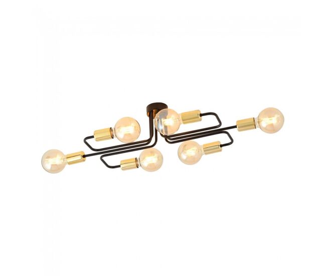 Plafón de techo vender oro 6 luces marca wonderlamp