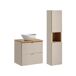 Conjunto de muebles con lavabo individual y columna Manoa Conjunto de muebles con lavabo individual y columna Manoa Beige