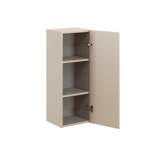 Conjunto móvel de lavatório simples Azel Cachemire 80cm e coluna