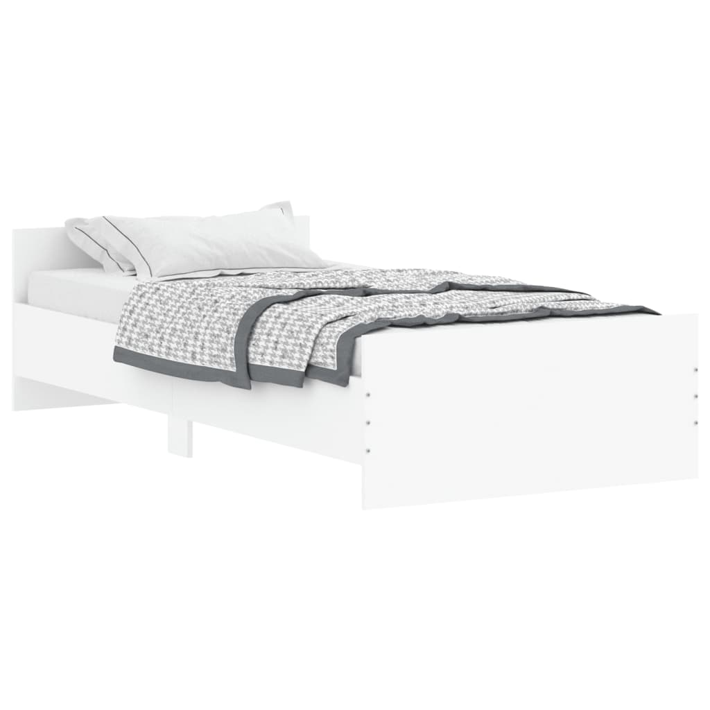 Estructura de cama 90x190 Blanco