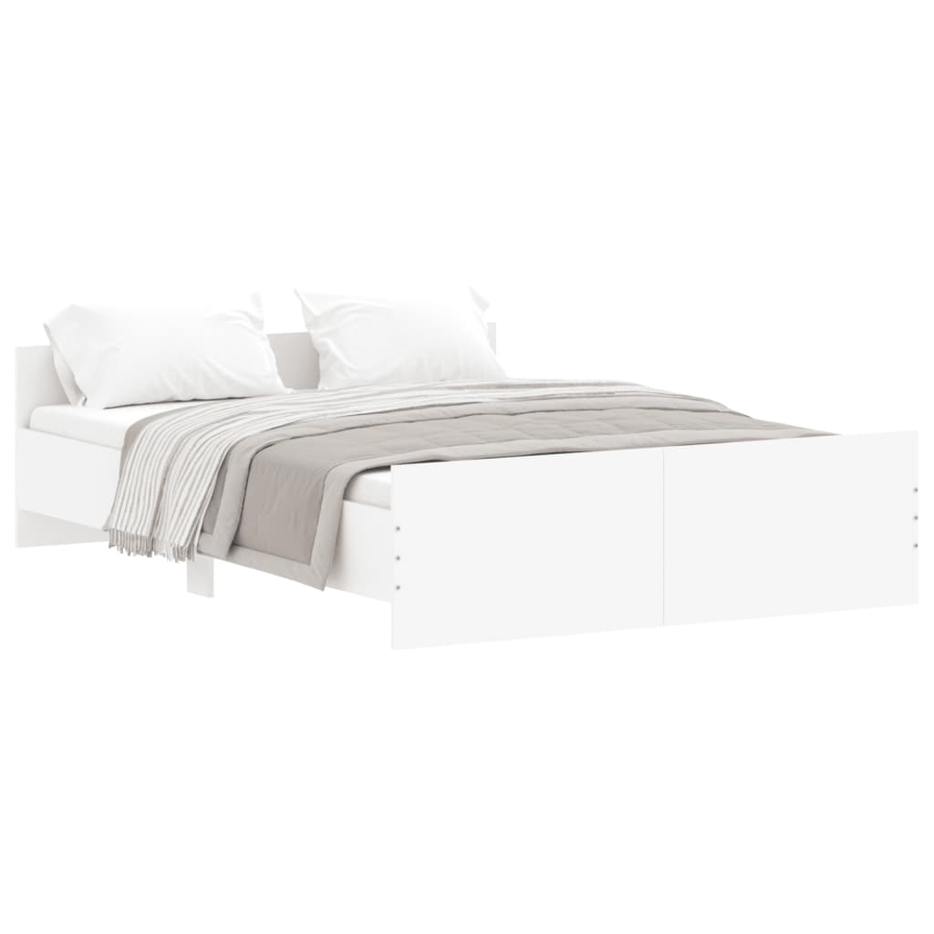 Estructura de cama 140x190 Blanco