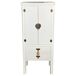 Armario de madera, 2 cajones y 2 puertas Armario de madera, 2 cajones y 2 puertas Blanco