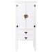 Armario de madera, 2 cajones y 2 puertas Armario de madera, 2 cajones y 2 puertas Blanco
