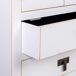 Armario de madera, 2 cajones y 2 puertas Armario de madera, 2 cajones y 2 puertas Blanco