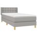 Cama box spring 90x200 Cama box spring 90x200 Gris