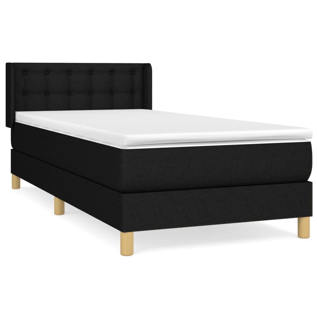 Cama box spring 90x200 Negro