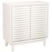 Aparador de madera de 2 puertas Aparador de madera de 2 puertas Blanco