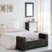 Comoda de madera con 3 cajones Comoda de madera con 3 cajones Blanco