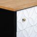 Comoda de madera con 3 cajones Comoda de madera con 3 cajones Blanco