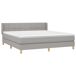 Cama box spring 180x200 Cama box spring 180x200 Gris