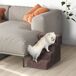 Escalera para Mascota Aglomerado de Madera, Poliéster PawHut Escalera para Mascota Aglomerado de Madera, Poliéster PawHut Marrón