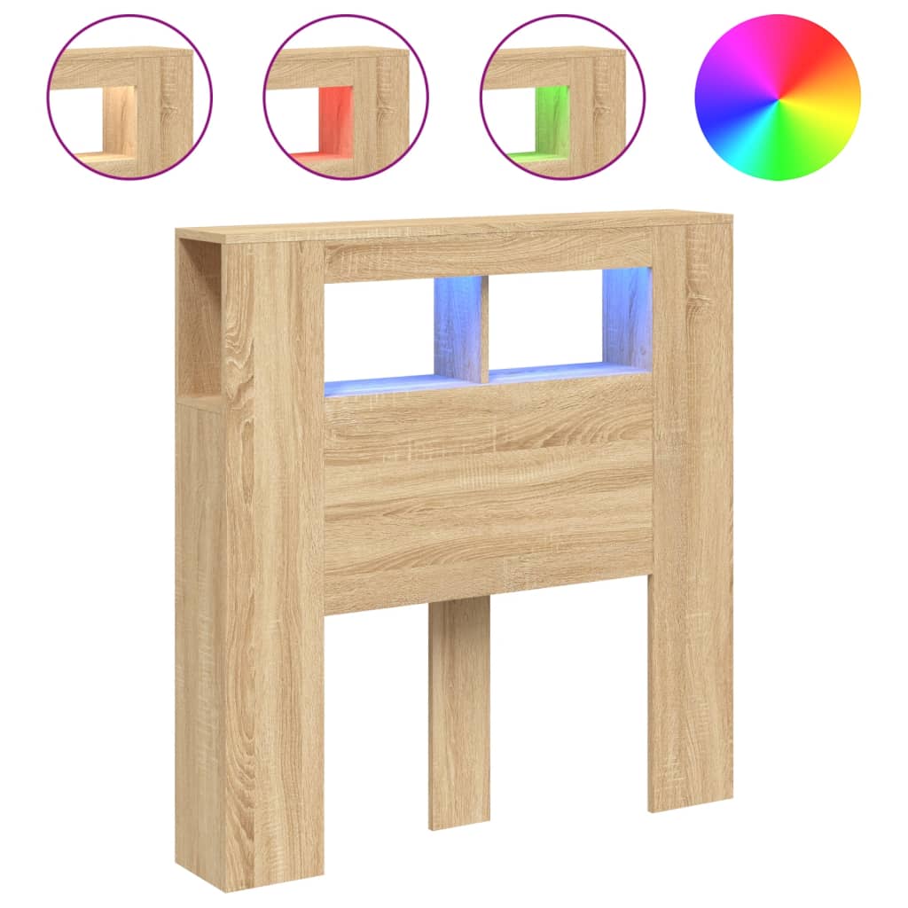 Cabecero Led 100 Madera