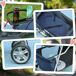 Cochecito para Perro Acero, Tela Oxford PawHut Cochecito para Perro Acero, Tela Oxford PawHut Azul