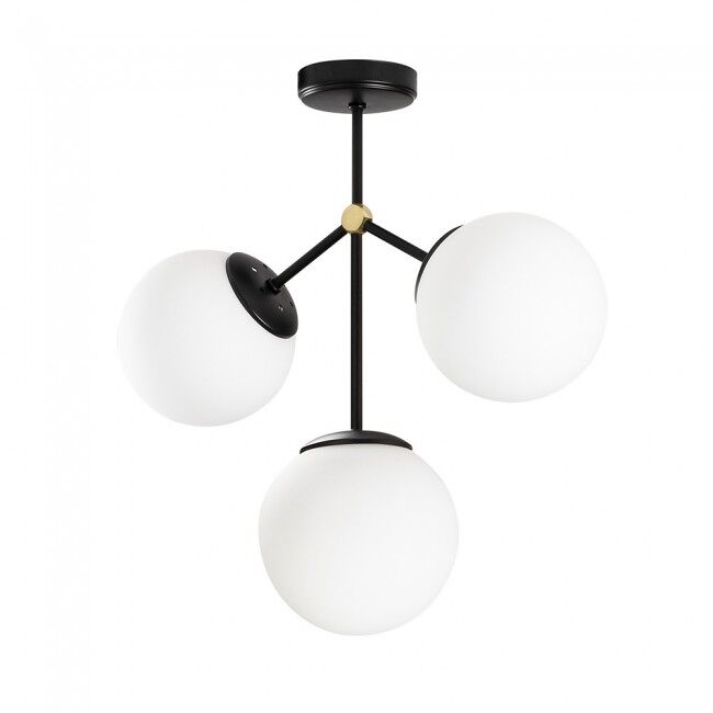 Plafón de techo Mulen (3 Luces) Metal Moderno