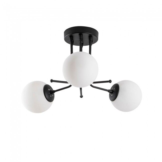Plafón de techo Marga (3 luces) Metal Nórdico