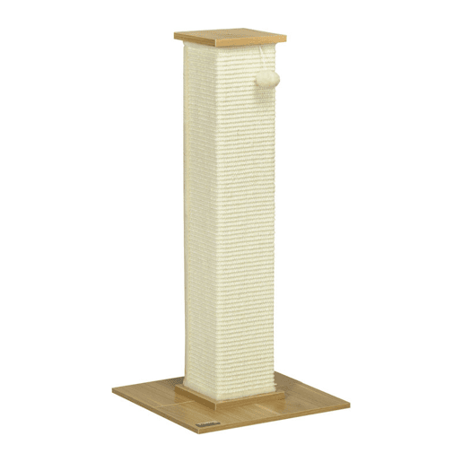 PawHut Poste Arranhador para Gatos Arranhador para Gatos de 80cm Árvore Arranhador para Gatos com Poste de Sisal e Bola Suspensa para Interior 38x38x80cm Carvalho PawHut Poste Arranhador para Gatos Arranhador para Gatos de 80cm Árvore Arranhador para Gatos com Poste de Sisal e Bola Suspensa para Interior 38x38x80cm Carvalho