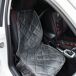 Funda Asiento Coche Perro Poliéster, Algodón PP PawHut Funda Asiento Coche Perro Poliéster, Algodón PP PawHut Gris