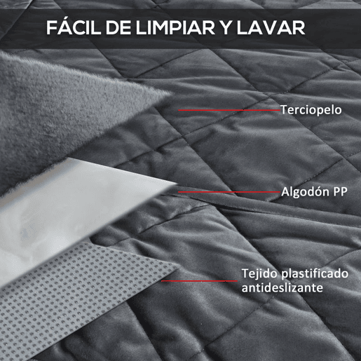 PawHut Capa de Assento Dianteiro de Carro para Cães Protetor Antiderrapante com Fixação e Correia Envolvente para Caminhões Furgões SUV 105x46cm Cinza