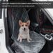 Funda Asiento Coche Perro Poliéster, Algodón PP PawHut Funda Asiento Coche Perro Poliéster, Algodón PP PawHut Gris