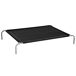 Cama para Perro Acero, Textilene PawHut Cama para Perro Acero, Textilene PawHut Negro