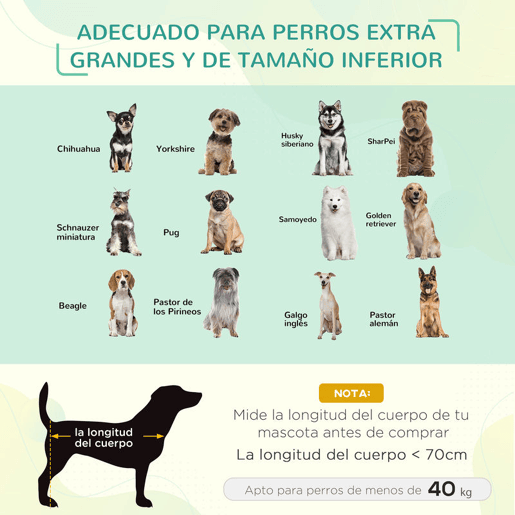 PawHut Cama Elevada para Cães e Gatos Cama Transpirável para Animais de Estimação para Dormir e Relaxar com Estrutura de Aço para Interior e Exterior 130x90x20 cm Preto
