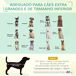 Cama para Perro Acero, Textilene PawHut Cama para Perro Acero, Textilene PawHut Negro