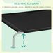 Cama para Perro Acero, Textilene PawHut Cama para Perro Acero, Textilene PawHut Negro
