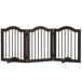 Barrera de Seguridad MDF, Madera PawHut Barrera de Seguridad MDF, Madera PawHut Marrón