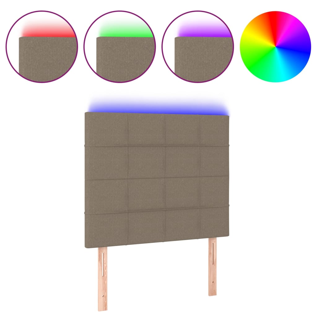 Cabecero Con Led 100 Topo