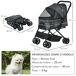 Cochecito para Mascota Acero, Tela Oxford PawHut Cochecito para Mascota Acero, Tela Oxford PawHut Gris