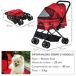 Cochecito para Mascota Acero, Tela Oxford PawHut Cochecito para Mascota Acero, Tela Oxford PawHut Rojo