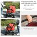Cochecito para Mascota Acero, Tela Oxford PawHut Cochecito para Mascota Acero, Tela Oxford PawHut Rojo