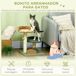 Árbol para Gato Aglomerado de Madera, Felpa, Sisal PawHut Árbol para Gato Aglomerado de Madera, Felpa, Sisal PawHut Multicolor