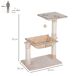 Árbol para Gato Tablero madera aglomerado, felpa corta, sisal; Árbol para Gato Tablero madera aglomerado, felpa corta, sisal; Beige